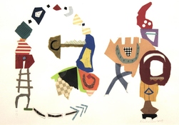 Road Map, sculpture by Rosy Penhallow