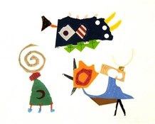 Conversation, sculpture by Rosy Penhallow