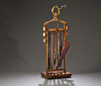 Weathered Belle, sculpture by Rosy Penhallow, Watsonville California