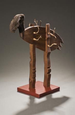 Last Straw, sculpture by Rosy Penhallow