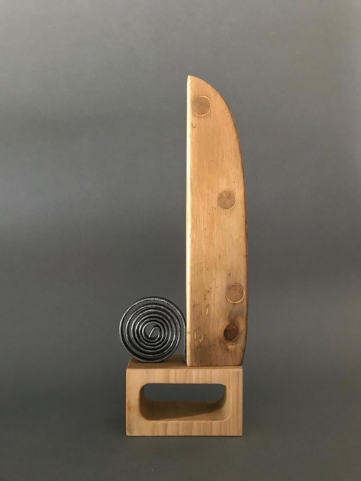 This Place, sculpture by Rosy Penhallow, Watsonville California