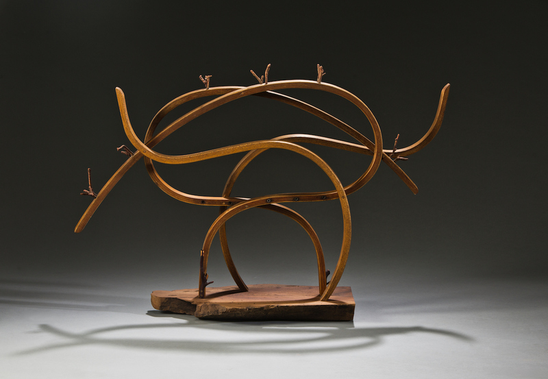 Refugee, sculpture by Rosy Penhallow, Watsonville California