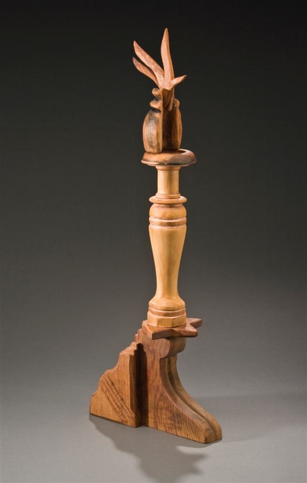 Attendant, sculpture by Rosy Penhallow, Watsonville California