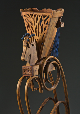 Eve's Ride, sculpture by Rosy Penhallow, Watsonville California